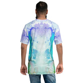 Men's Tee: Vocalist's Vibrant Visuals Graphic